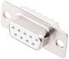 encitech DM09-SS-W 2108-0200-11 Embase SUB-D femelle 180 ° Nombre de pôles: 9 fût à souder 1 pc(s) Tray