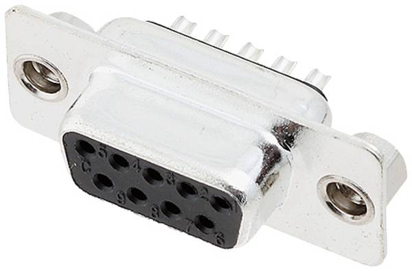 Embase SUB-D femelle Nombre de pôles: 15 encitech DB15-SS-K 2101-0181-12 180 ° fût à souder 1 pc(s) Tray