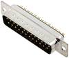 Embase SUB-D mâle Nombre de pôles: 25 encitech DB25-SP 2101-0180-03 180 ° fût à souder 1 pc(s) Tray