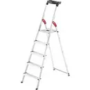Hailo L60 StandardLine 8160-507 aluminium Escabeau plateau porte-outils inclus Hauteur de travail (max.): 2.8 m argent,