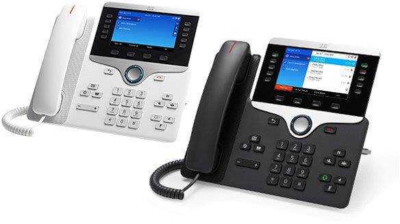 Cisco CP-8861-W-K9= Téléphone système VoIP écran couleur blanc