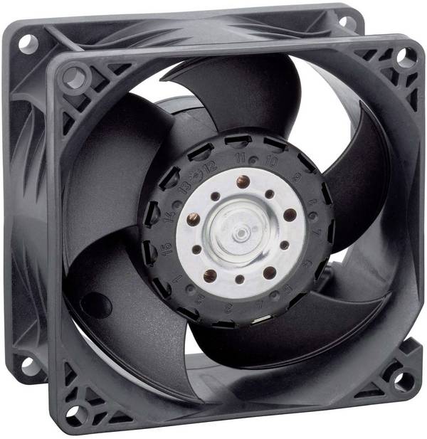 Ventilateur axial EBM Papst 8218 JN 9292910006 48 V/DC 132 m³/h (L x l x H) 80 x 80 x 38 mm  1 pc(s)