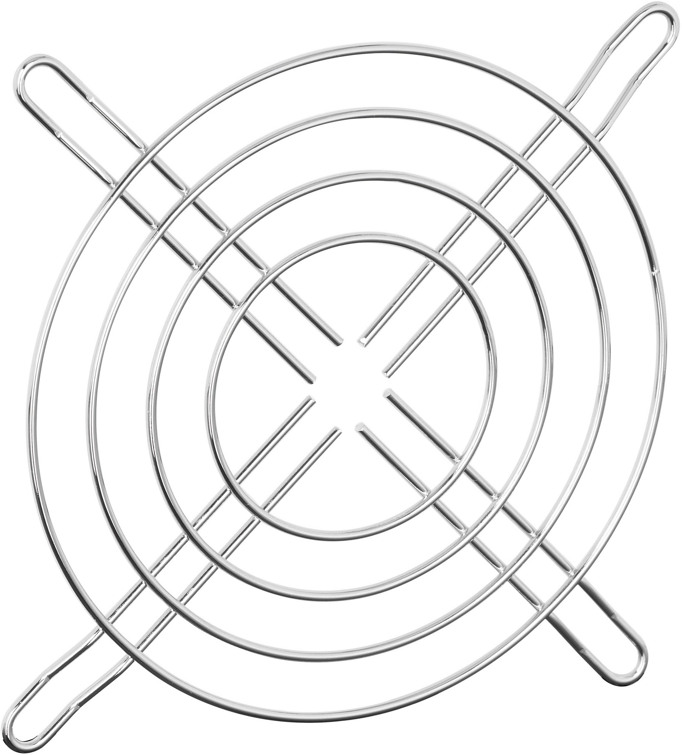 Un dessous de plat rond en maille métallique argentée, avec un design en croix au centre. Idéal pour poser des casseroles chaudes.