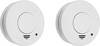Smartwares Détecteur de fumée jeu de 2 à pile(s) (Ø x H) 100 mm x 35 mm