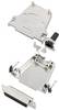 TRU COMPONENTS TCDTZF25DBSK 7708424 Kit embase SUB-D femelle 180 ° Nombre de pôles: 25 fût à souder 1 pc(s)