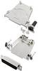 TRU COMPONENTS TCDTZF25HDP44K 7708476 Kit embase SUB-D mâle 180 ° Nombre de pôles: 44 fût à souder 1 pc(s)