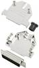 TRU COMPONENTS TCDTNT25MDBPK 7709600 Kit embase SUB-D mâle 180 ° Nombre de pôles: 25 fût à souder 1 pc(s)