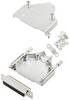 TRU COMPONENTS TCMHDM25DMSK 7709744 Kit embase SUB-D femelle 180 ° Nombre de pôles: 25 fût à souder 1 pc(s)