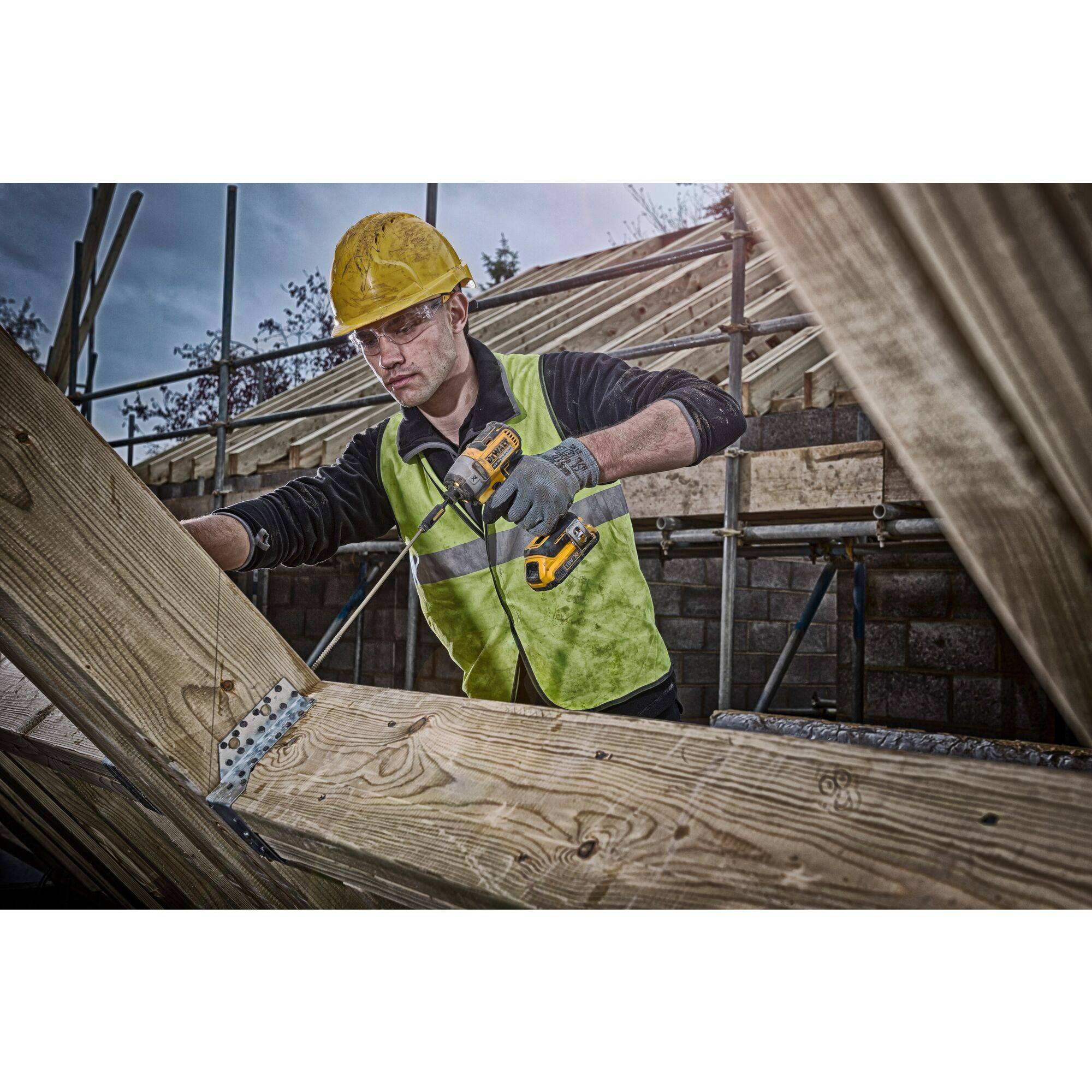 Visseuse à chocs 18V XR 205 Nm -machine seule- dans TSTAK - DEWALT DCF887NT-2