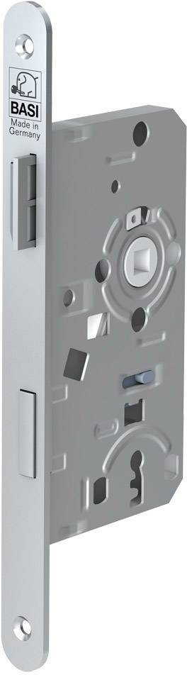 Basi 9220-5512 Serrure de porte de chambre à insérer argent