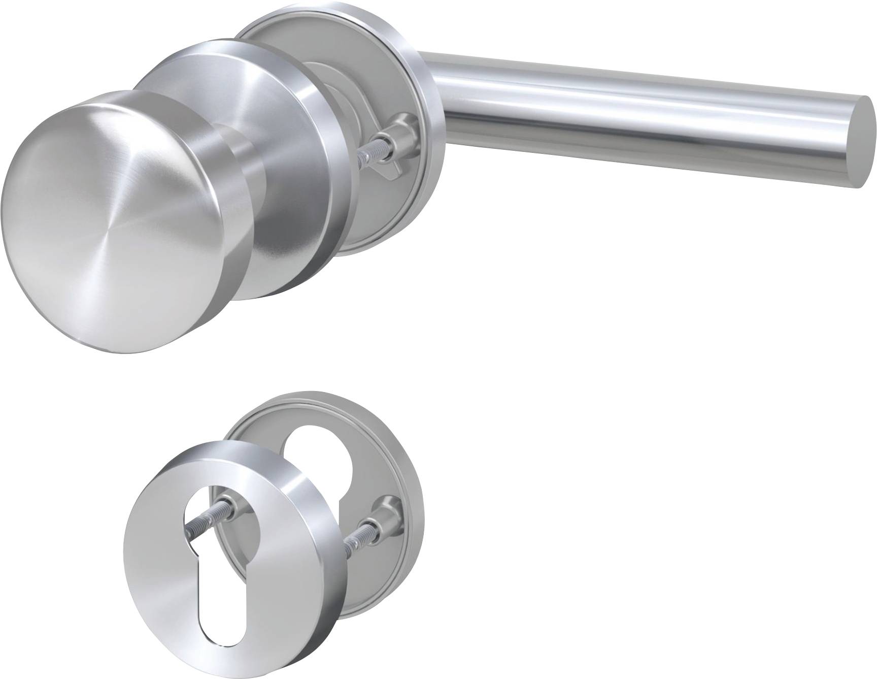 Basi 7308-2288 Poignée à bouton fixe sur rosace