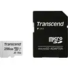Transcend Premium 300S Carte microSDXC 256 GB Class 10, UHS-I, UHS-Class 3, v30 Video Speed Class, A1 Application Performance Class avec adaptateur SD