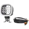 WAS Projecteur de travail 12 V, 24 V, 36 V, 48 V, 60 V, 70 V W130 8000 Superseal 1214/1 éclairage de proximité large (l x H x P) 110 x 159 x 86 mm 8000 lm