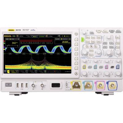 Oscilloscope numérique Rigol MSO7054  500 MHz  10 Géch/s 500 Mpts  signal mixte (MSO), fonctions multimètre