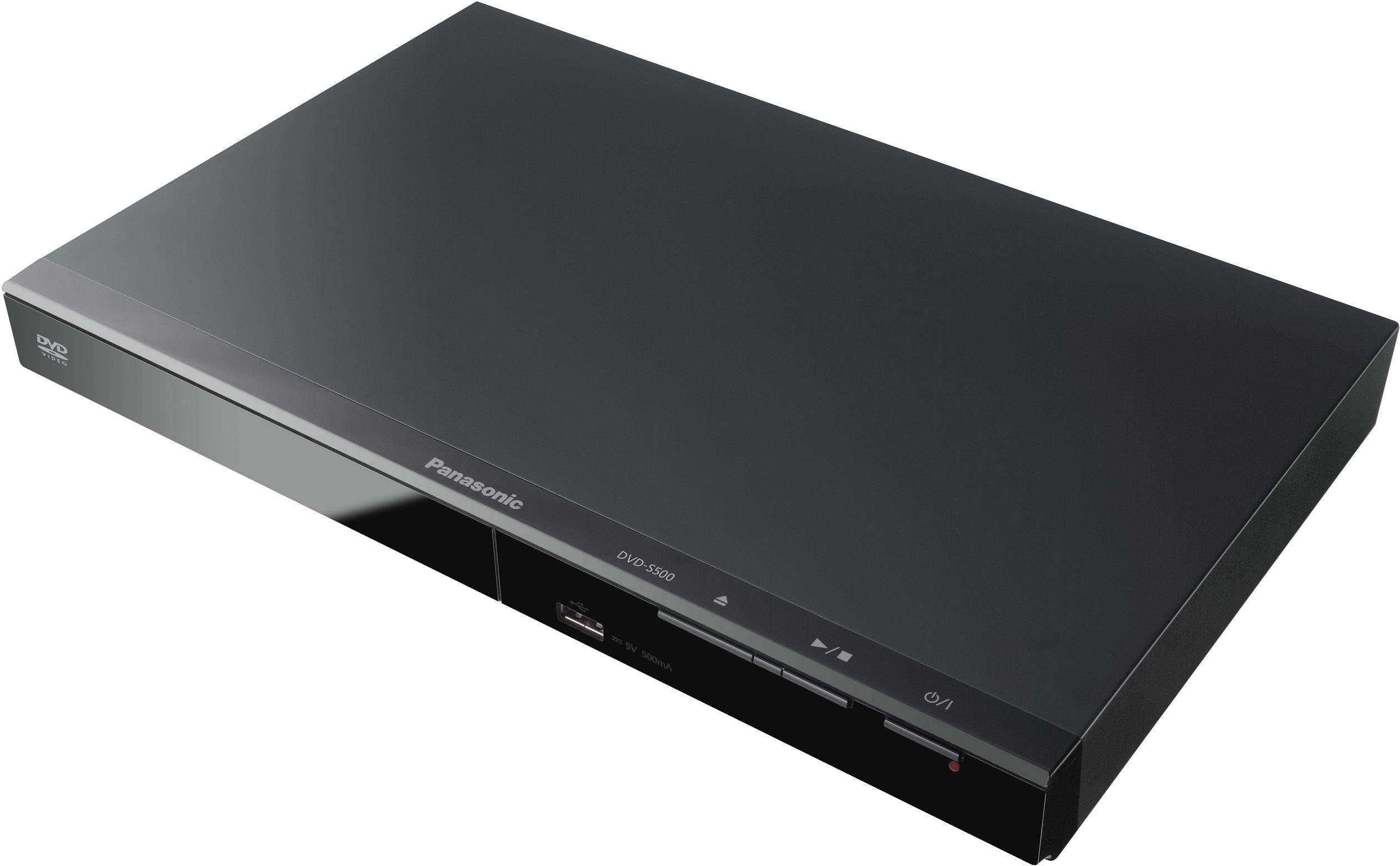 Lecteur DVD Panasonic DVDS500 noir Conrad.fr