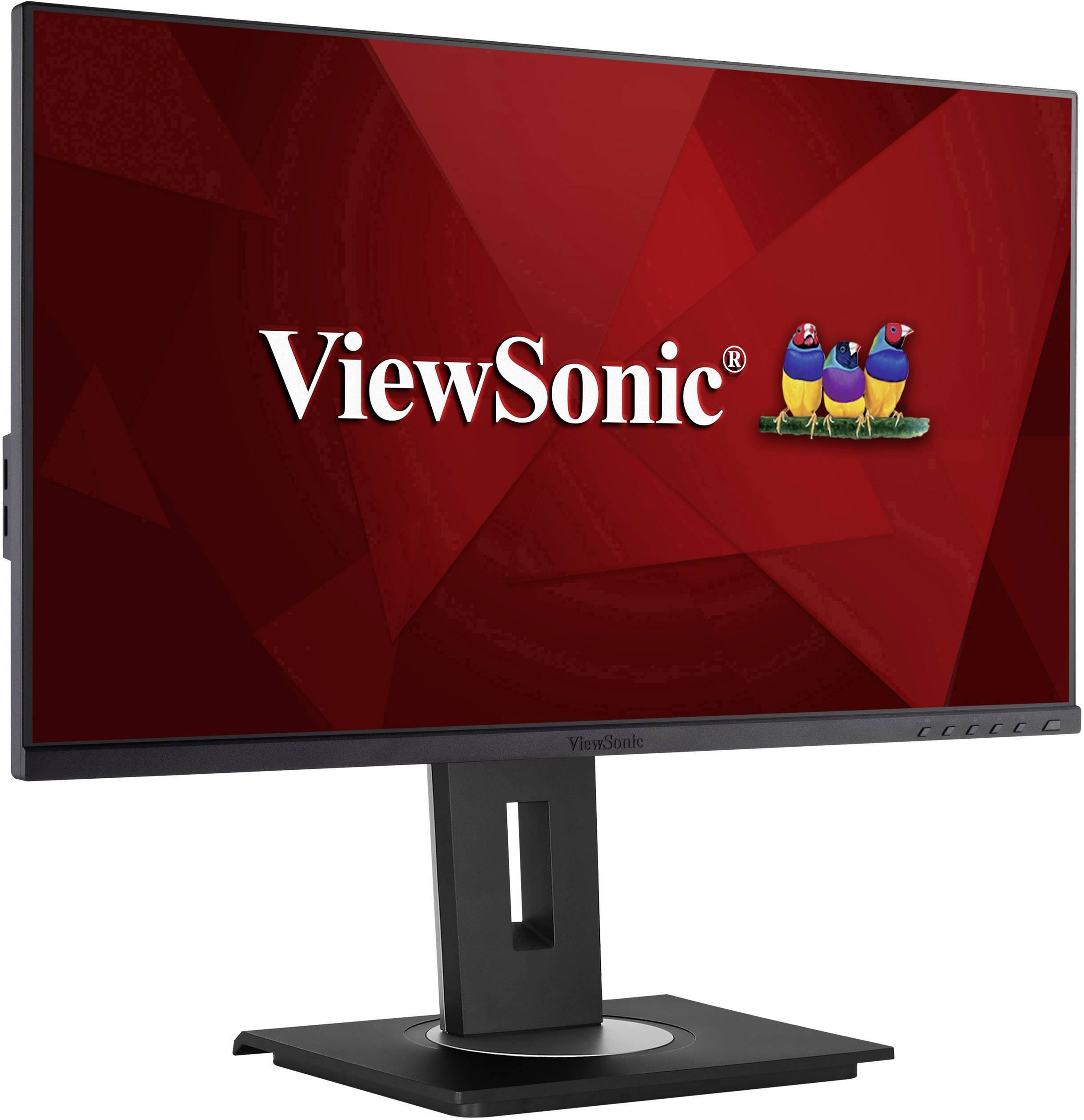 Moniteur LED Viewsonic VG2455 CEE E (A - G) 60.5 cm 23.8 pouces 1920 x 1080 pixels 16:9 5 ms USB 3.1 (Gen 1), USB-C® (US-16