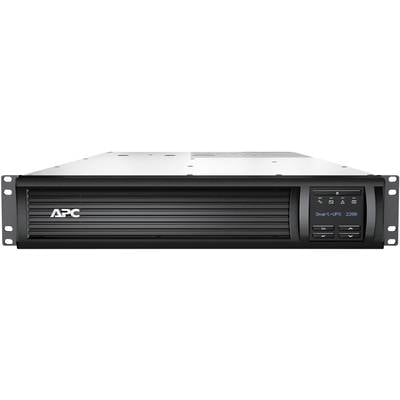 Un onduleur rack APC Smart-UPS 2200VA avec des fentes d'aération et un panneau de commande, adapté pour sécuriser les équipements informatiques en cas de coupures de courant.