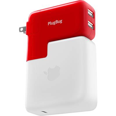 Twelve South PlugBug Duo Chargeur USB pour prise murale USB avec adaptateur UK, avec adaptateur USA, avec adaptateur Aus-0