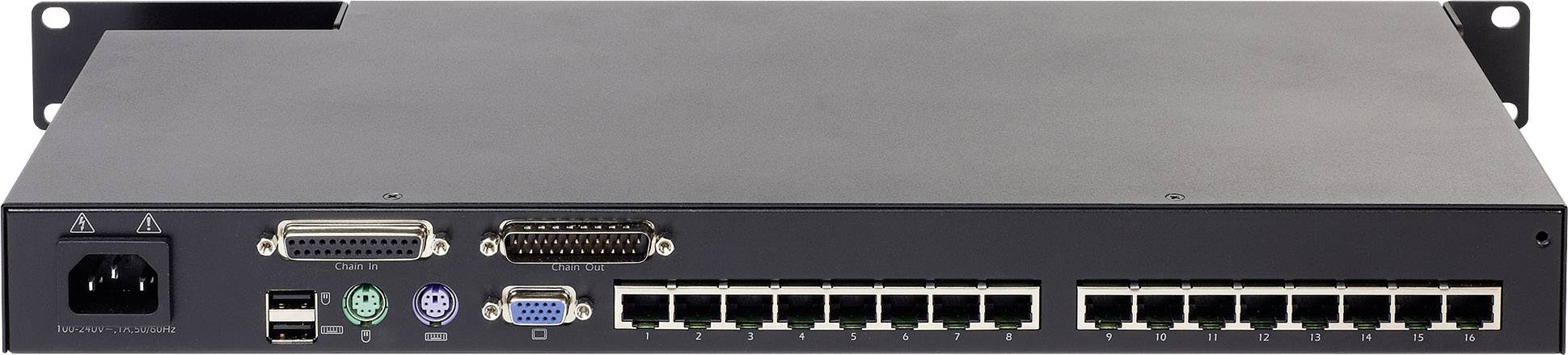 APC APC KVM SWITCH 2G - 1 Local User-16 Port Commutateur KVM VGA 1600 x 1200 Pixel