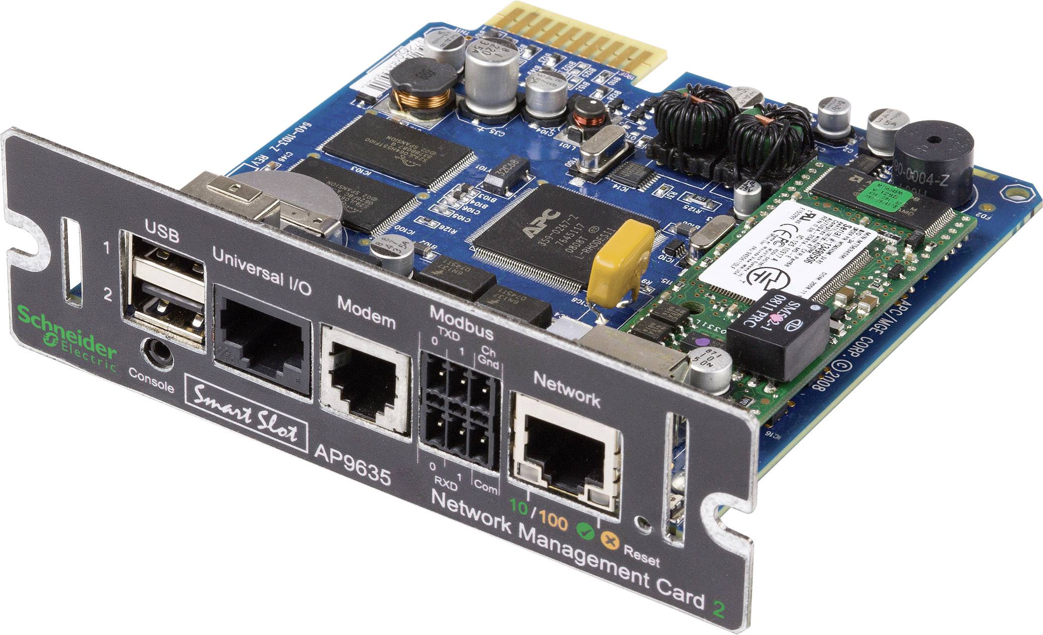 APC SNMP Card 2 w/ Environmental Monitor Adaptateur de gestion à distance