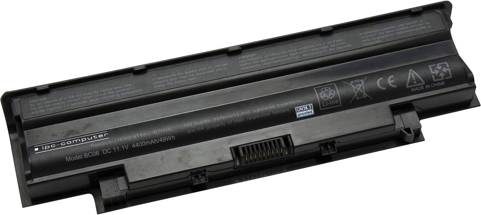 ipc-computer Batterie d'ordinateur portable J1KND Replace 11.1 V 4400 mAh Dell
