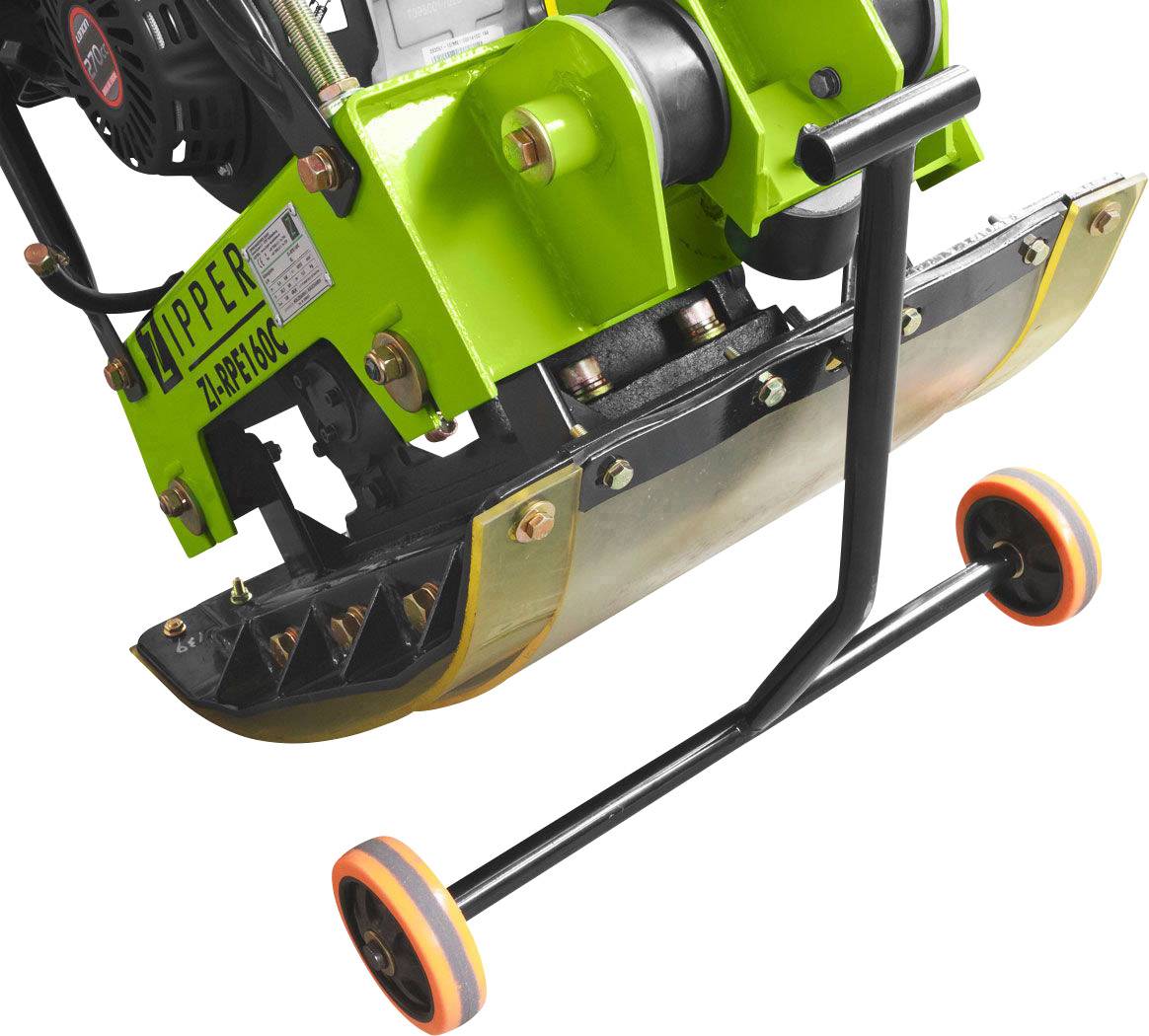 Plaque vibrante Zipper ZIRPE160C 4000 vpm Taille du plateau (fx) (L x