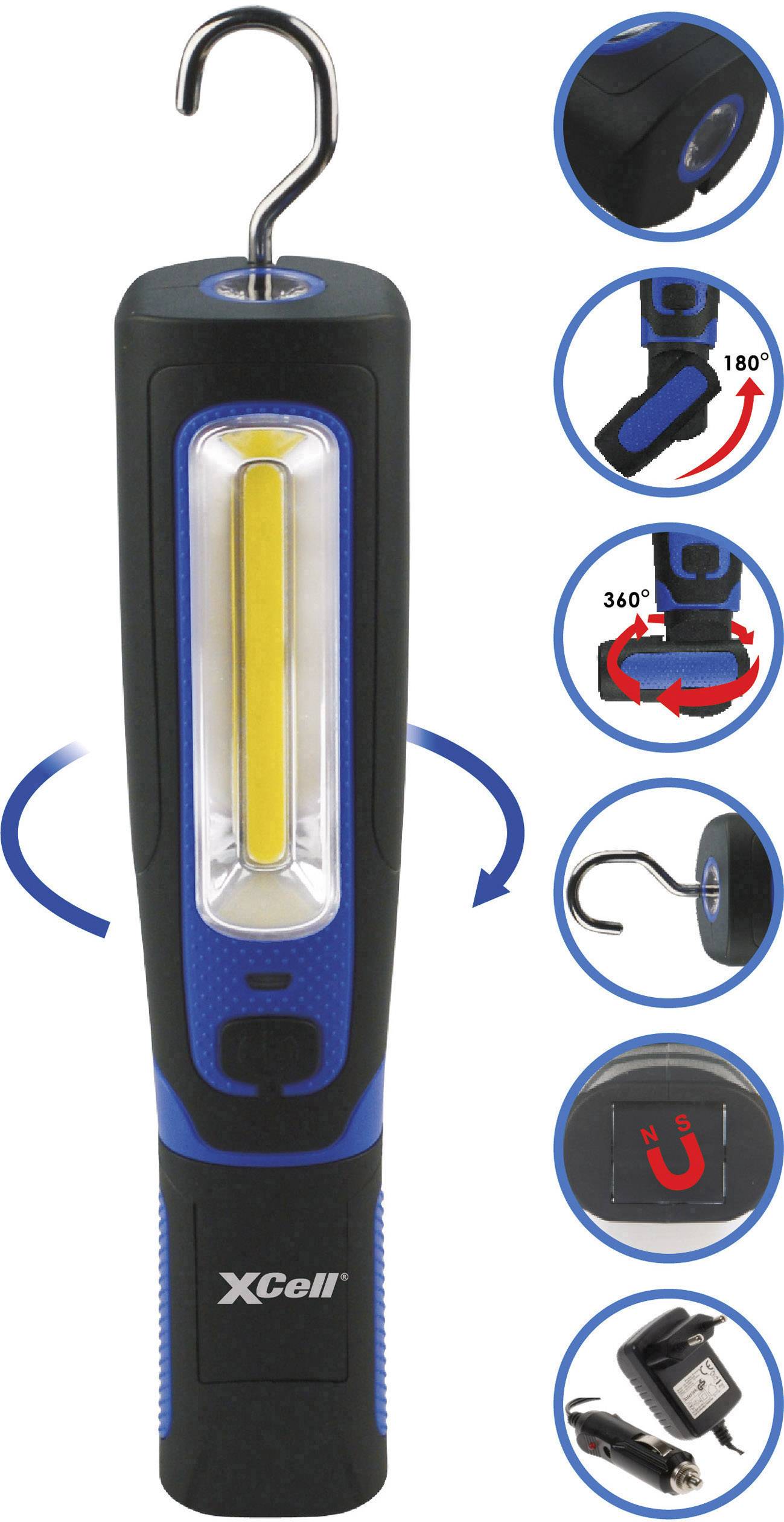 XCell 143652 Worklight Spin Ampoule LED Lampe de travail à batterie 3 W
