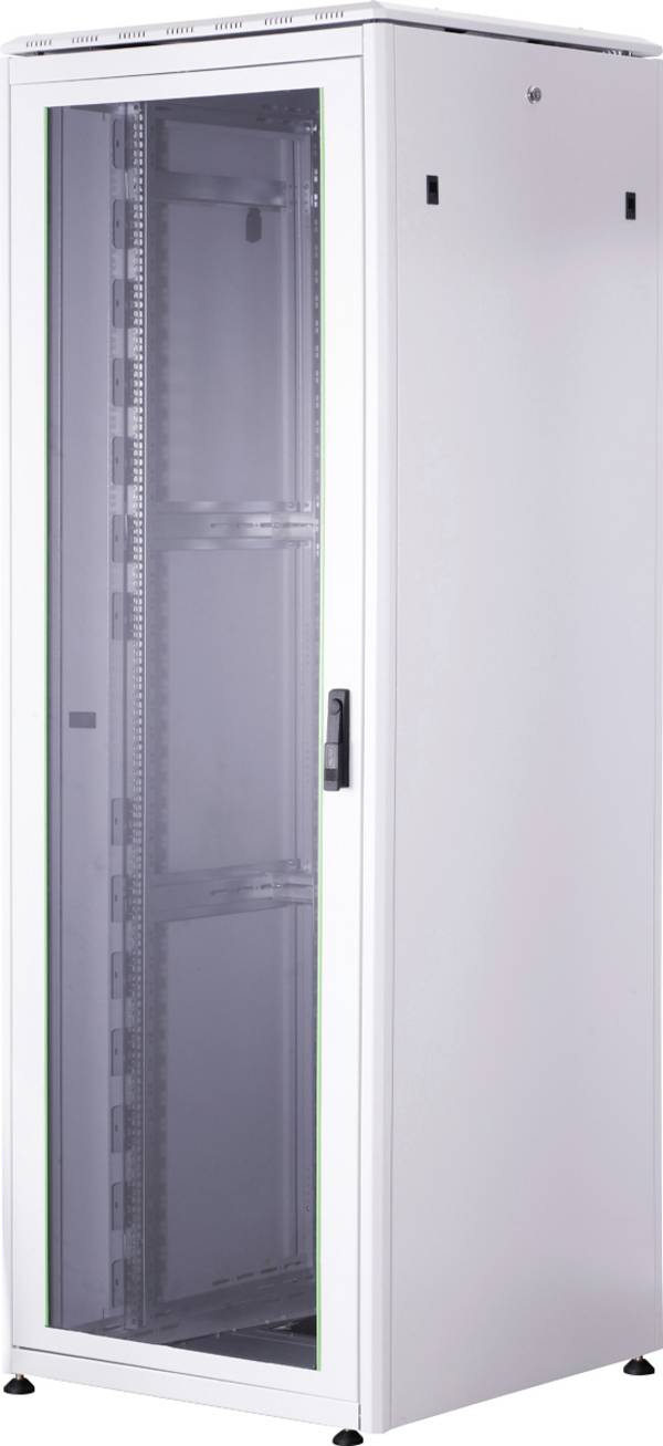 Digitus DN-19 47U-8/10-1 Armoire baie de brassage 19" (l x H x P) 800 x 2244 x 1000 mm 47 UH gris, gris clair (RAL 7035)