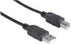 Manhattan Câble USB USB 2.0 USB-A mâle, USB-B mâle 1.00 m noir 306218