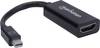 Manhattan 151528 Mini-Display Adaptateur [1x Mini port Display mâle - 1x HDMI femelle] noir 12.00 cm