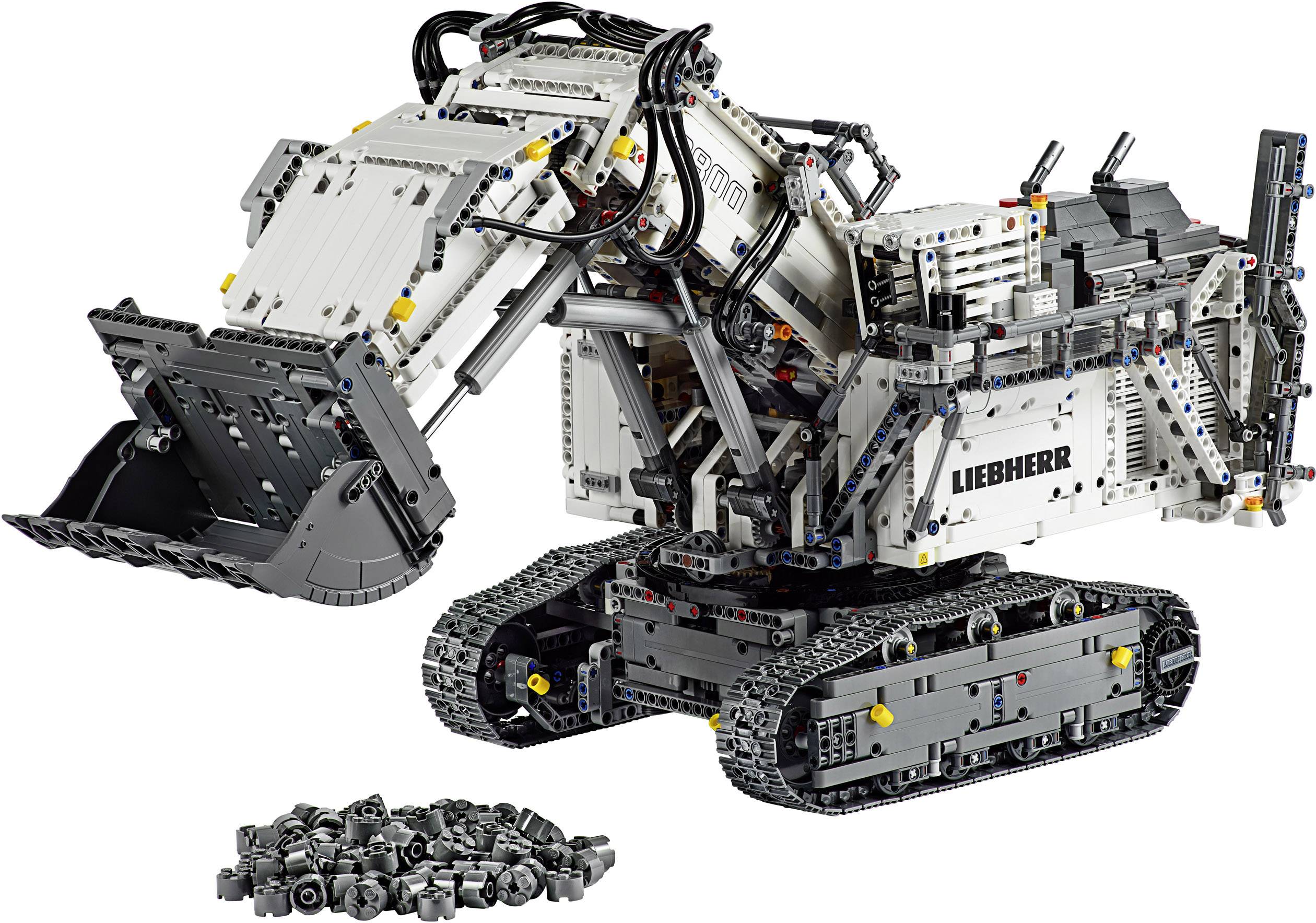 42100 LEGO® TECHNIC Pelle Hydrauliques Liebherr R 9800 | Conrad.fr