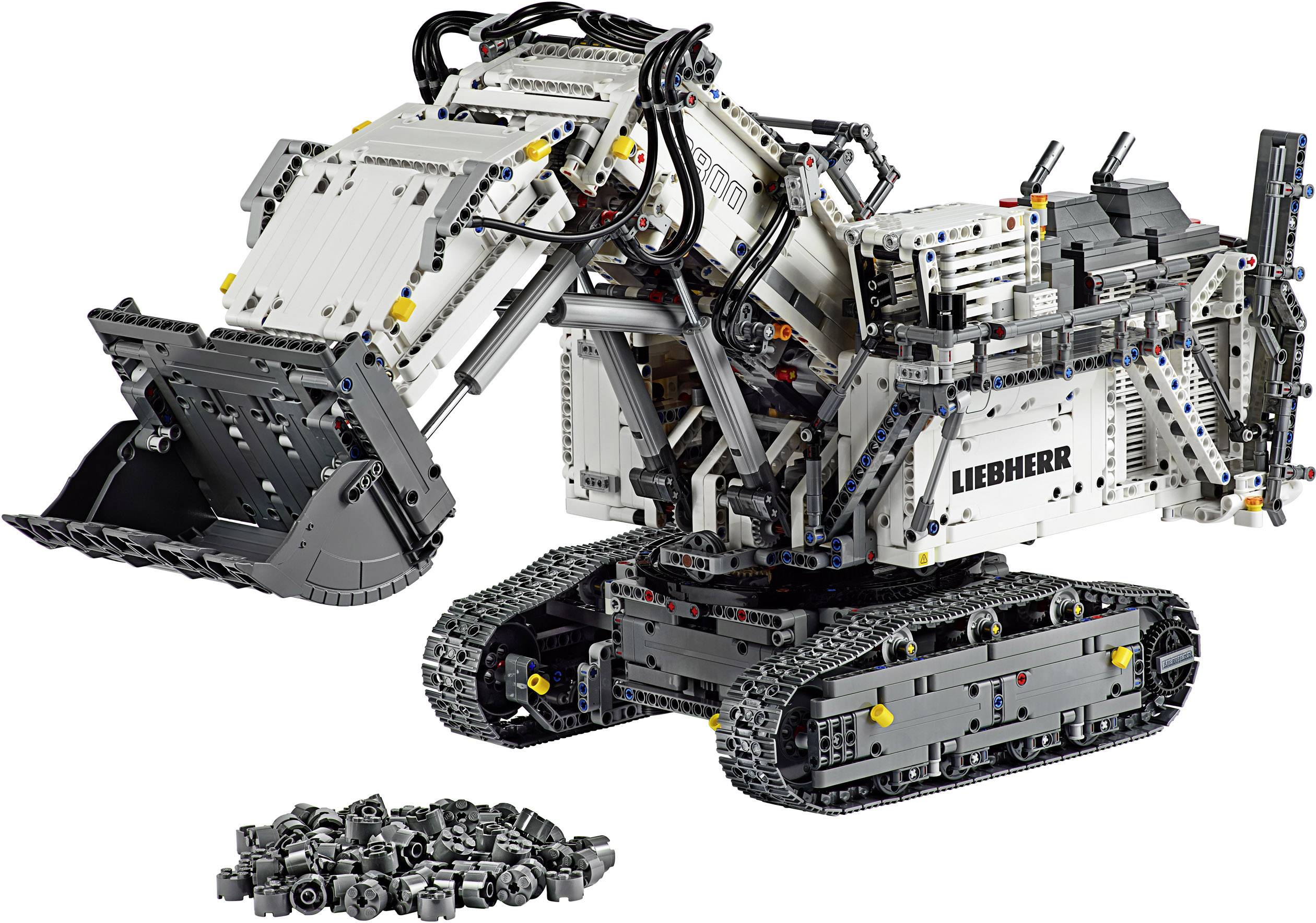 42100 LEGO TECHNIC Pelle Hydrauliques Liebherr R 9800 Conrad fr