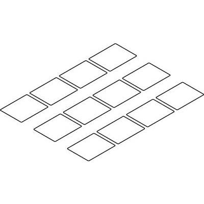 Illusion d'optique : Un arrangement de losanges parallèles qui semblent déformés en perspective et paraissent former un escalier en 3D.