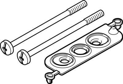 FESTO Joint d'étanchéité 566670 VABD-L1-10AX-S-M3 10 pc(s)