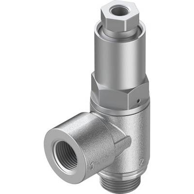 Une valve en métal argenté avec plusieurs raccords filetés, adaptée aux connexions de tuyauterie dans les installations ou les applications industrielles.