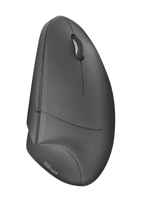 Trust Verto Souris ergonomique radio optique gris 6 Boutons 1600 dpi ergonomique-1