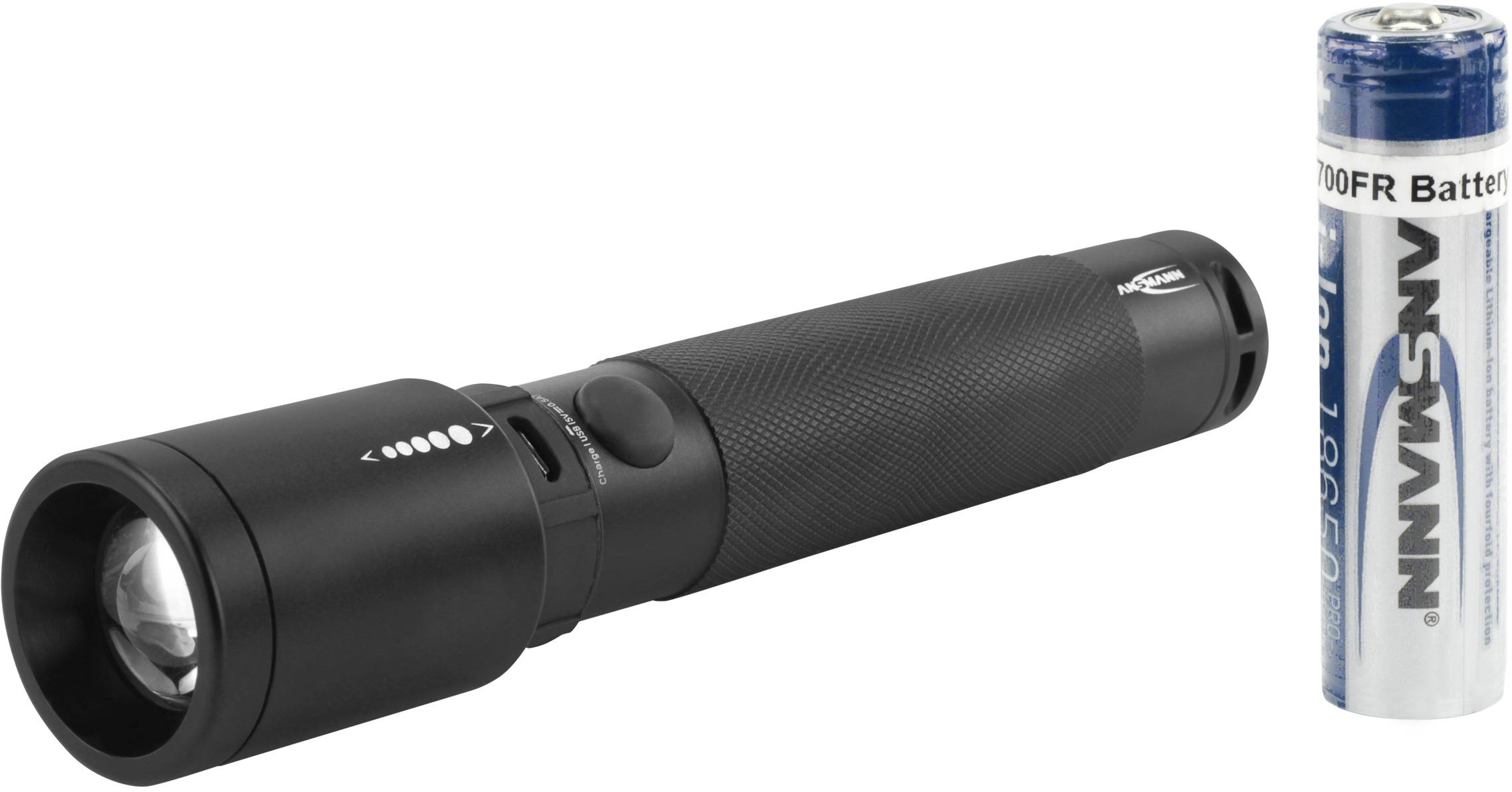 Lampe de poche Ansmann Future T400FR LED avec dragonne à batterie 400 lm 143 g-6