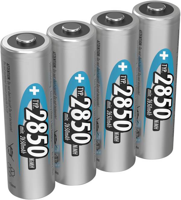 Pile rechargeable LR6 (AA) NiMH Ansmann HR06 2650 mAh 1.2 V 4 pc(s)