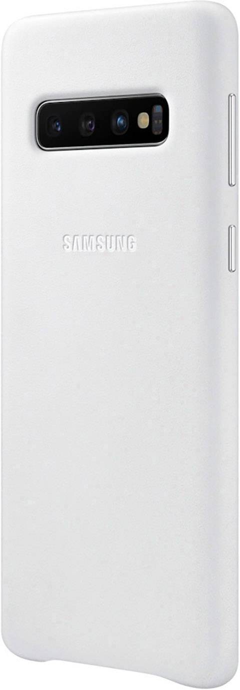 Coque Rigide en Cuir Samsung EF-VG973LW pour Galaxy S10-2