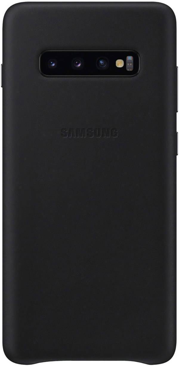 Coque pour Samsung Galaxy S10 Plus en Cuir Compatible avec Charge Sans Fil-0