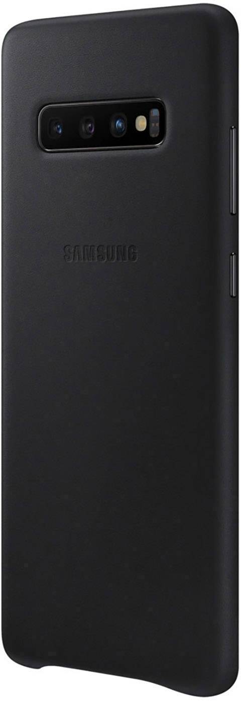 Coque pour Samsung Galaxy S10 Plus en Cuir Compatible avec Charge Sans Fil-3