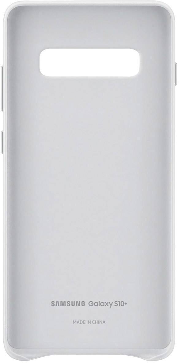 Coque Rigide en Cuir Samsung EF-VG975LW pour Galaxy S10 Plus-1
