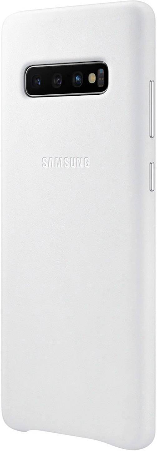 Coque Rigide en Cuir Samsung EF-VG975LW pour Galaxy S10 Plus-3