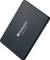 SSD Verbatim noir avec l'inscription « Vi550 S3 SSD ». Vue diagonale montrant le logo de la marque et le nom du modèle.
