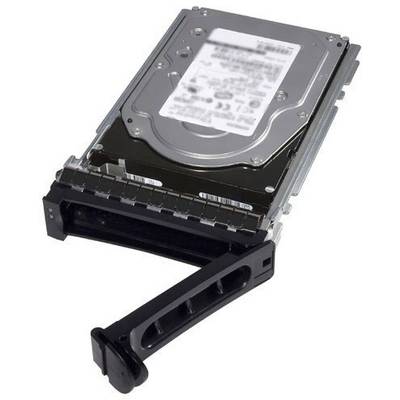 Un disque dur interne avec support de montage pour installation dans un boîtier de serveur, représenté en vue latérale.