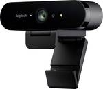 Webcam Logitech Brio 4K Stream Edition, noir