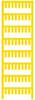 Weidmüller 1318690000 SFR 3/12 MC NE GE Système de marquage de câbles Surface d'étiquetage: 4.6 x 12 mm jaune Nombre de marqueurs: 256 256 pc(s)