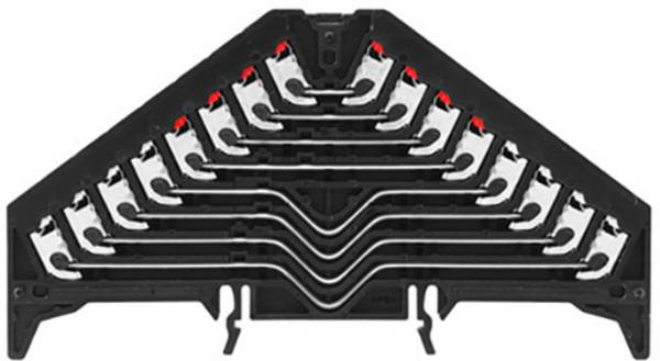 Weidmüller 1173790000 Connecteur sous-répartiteur 9.20 mm Push-In noir 20 pc(s)