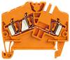 Weidmüller 1706050000 Bloc de jonction de passage 5.10 mm ressort de traction orange 100 pc(s)