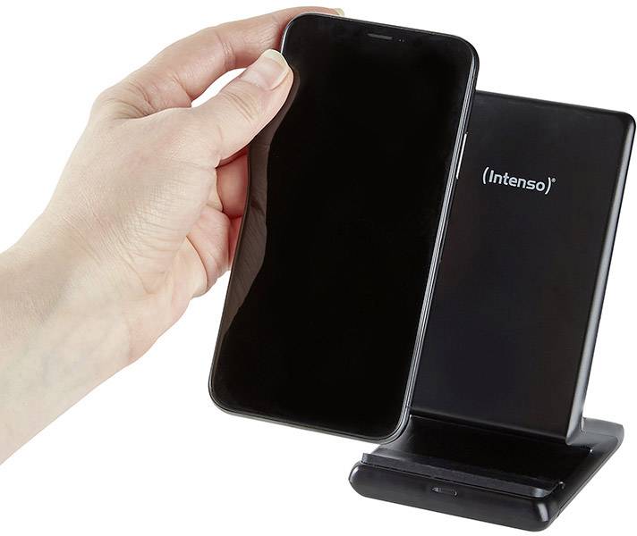 Intenso Chargeur à induction 2000 mA 7410610 BSA1 Sorties standard Qi noir-5